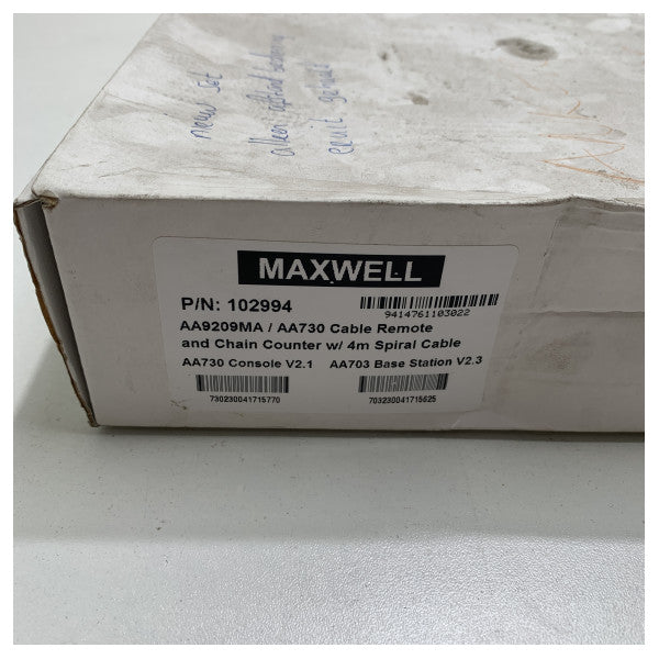 Maxwell remote anchor base station and control unit - AA9209MA