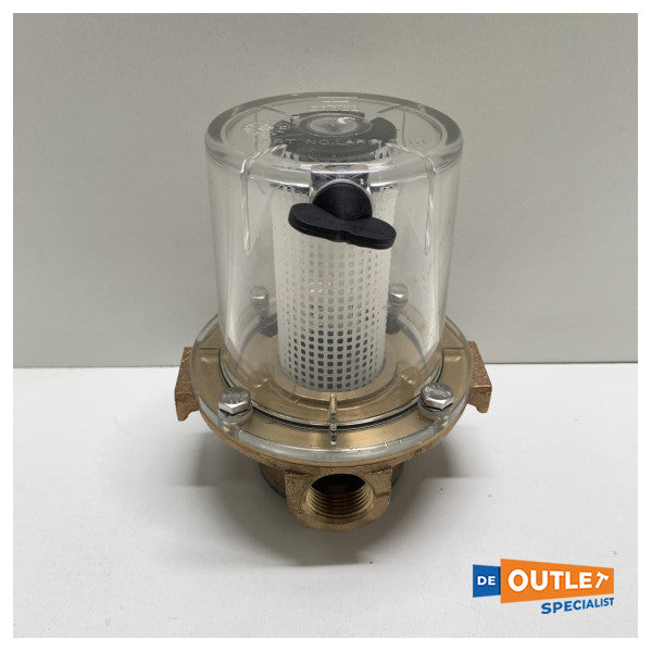 Groco ARG-1500P bronze sea water filter 1/2 inch