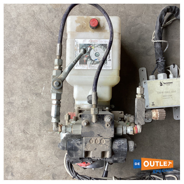 Besenzoni 24V hydropack para passadiço com controlador - BES1345