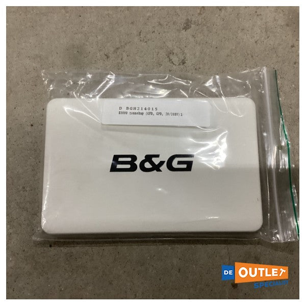 B&G H3000 GFD, GPD 20/20 HV suncover wit - BGH214015