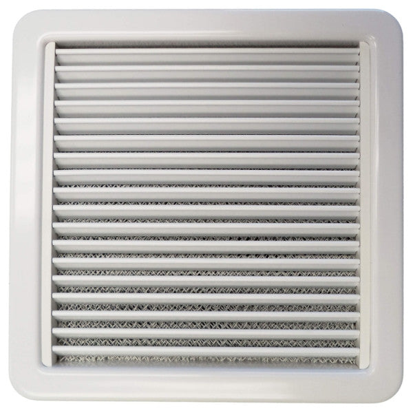 PG Grille air vent with mounting frame & filter 10 x 10