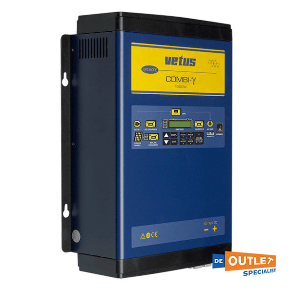 Vetus Gamma 3000W / 12V / 140 Ampere Batterieladegerät / Wechselrichter - COMBI3012