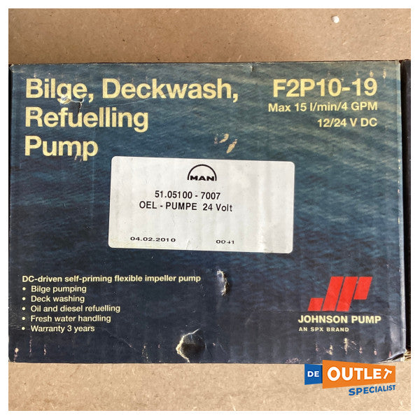 Pompa autoadescante Johnson 24V - F2P10-19