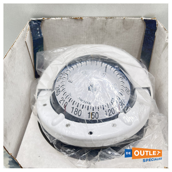 Ritchie combi dial flush mount white compass FNW-203