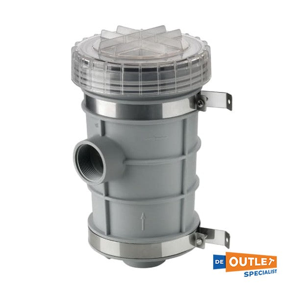 Vetus Kühlwasserfilter Typ FTR1320, G 2 für 50 mm Schlauchanschluss