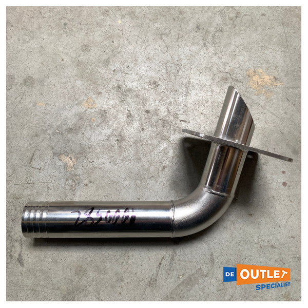 Riva Изход на нагревателя от неръждаема стомана / огънат