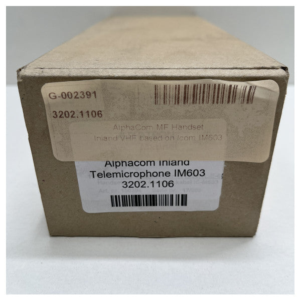 Alphatron AlphaCom MF Inland wired Handset IM603