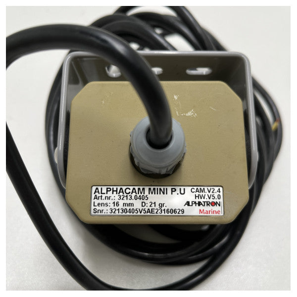 Alphatron AlphaCam mini PU IR 16.0 mm marine proof camera - 3213.0405