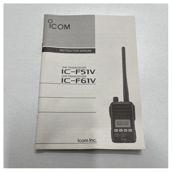 ICOM PMR el tipi 2 yönlü telsiz VHF - IC-F51V