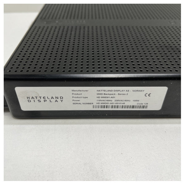 Hatteland HD MMD01 ryggsäck display controller serie 2