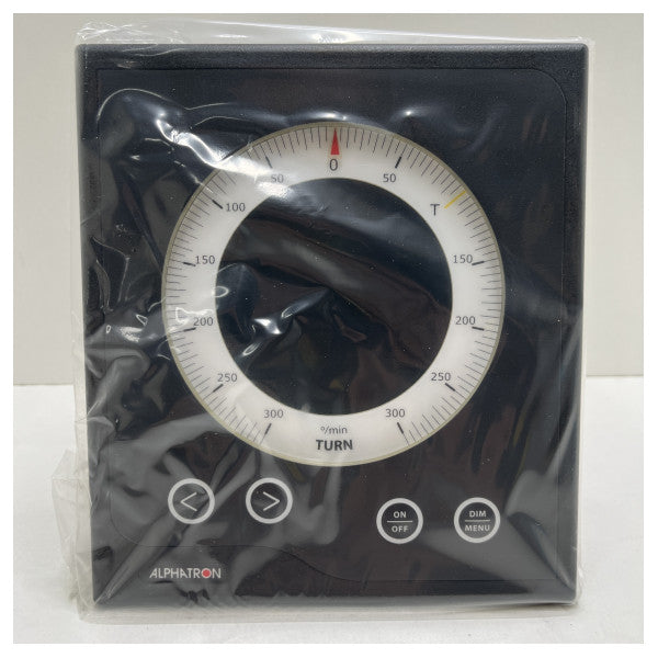 Alphatron AlphaTurn 300 MF MK2 display nero del tasso di rotazione