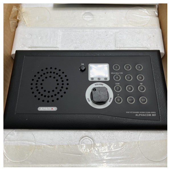 Alphatron AlphaCom RT20488V VHF MF svart - 3202.0988