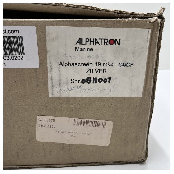 شاشة Alphatron AlphaScreen مقاس 19 بوصة عرض أفقي - 3403.0202