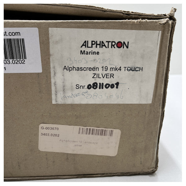 Alphatron AlphaScreen 19 inch Landscape display - 3403.0202