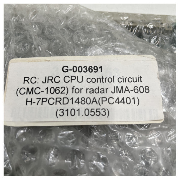 JRC CPU control circuit CMC-1062 for radar - 3101.0553