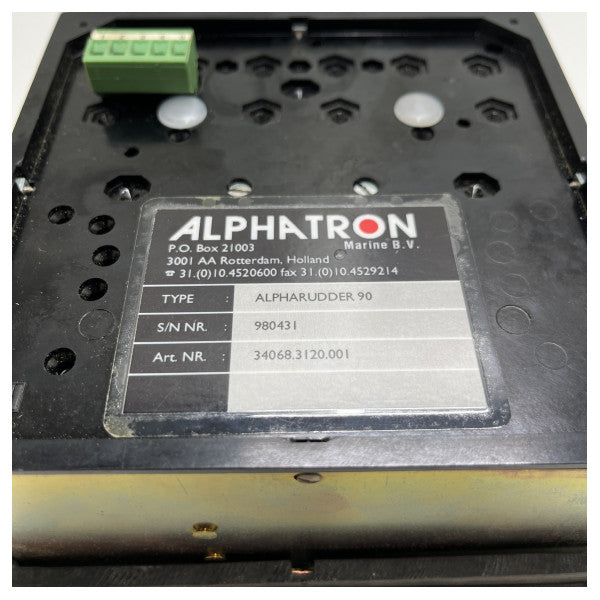 Alphatron Rudder Angle Indicator Display AlphaRudder 90