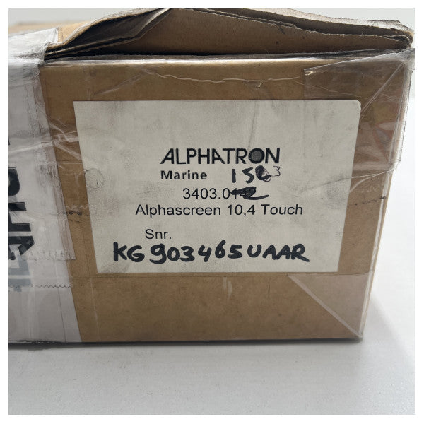 Alphatron AlphaScreen CCTV 10 inch touchscreen display - HI-10Y12