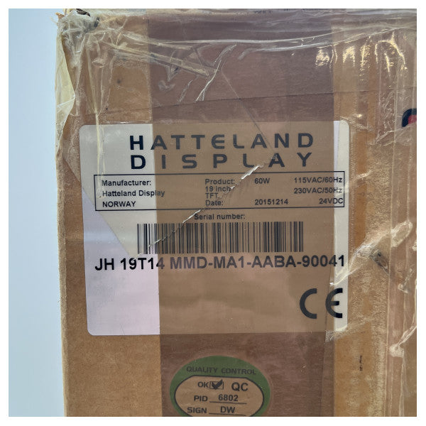 Οθόνη 19 ιντσών Alphatron Hatteland JH 19T14 MMD-MA1