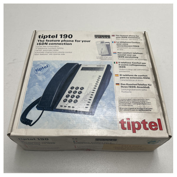 TipTel 190 ISDN Telephone grey - 4005579154846
