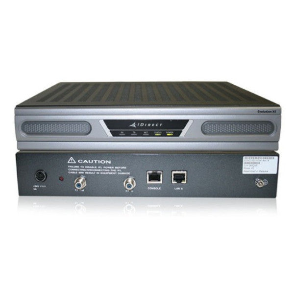 iDirect evolution X5 DVB-S2 satellite control modem - router