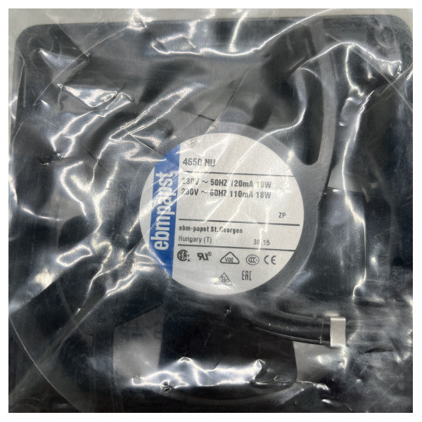 EBM papst AC ventilator square 4650NU 120 mm