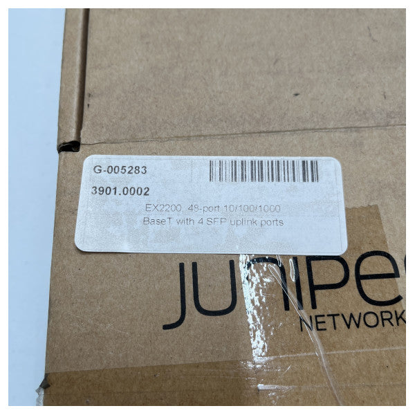 Juniper Network switch EX2200 48-port 4G - EX2200-48P-4G