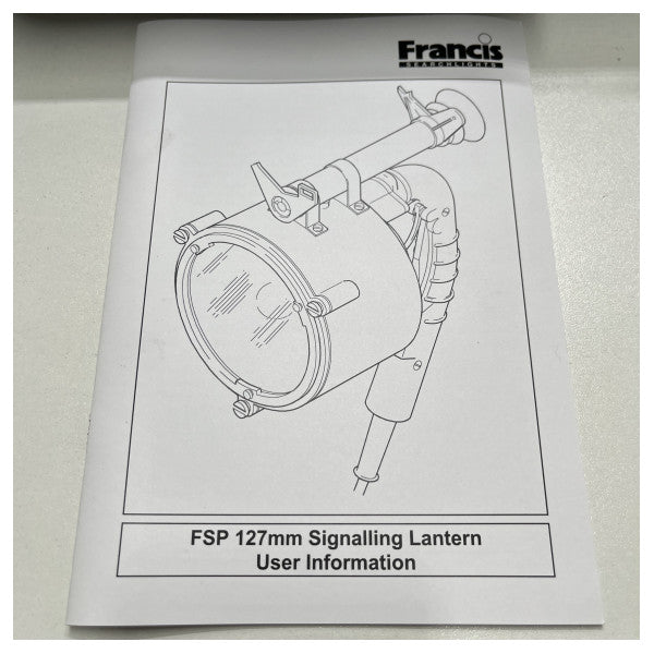 Francis Signaling Aldis Lantern kit FSP127 MK5 12V
