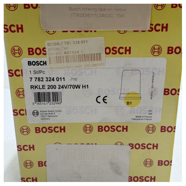 Bosch rotating beacon yellow | zwaailicht - 7 782 324 011