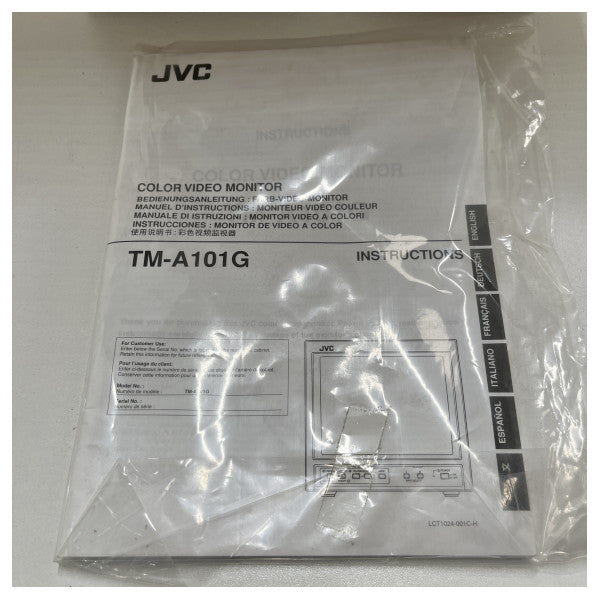 Οθόνη CCTV 10 ιντσών JVC 300TVL - TM-A101G