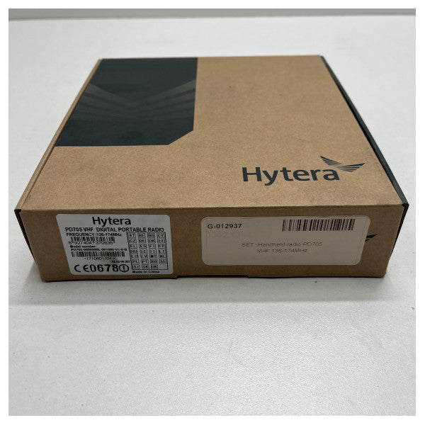 Hytera handheld two way radio VHF - PD705