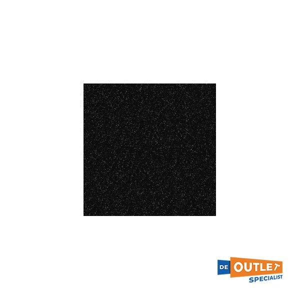 Corian blad Black Quartz afmeting 512 x 615 x 50 mm.