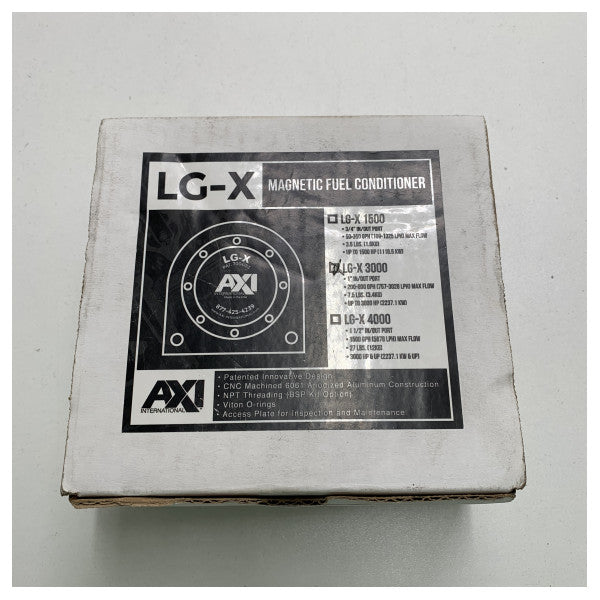 AXI LG-X 3000 3000L/hour magnetic fuel conditioner