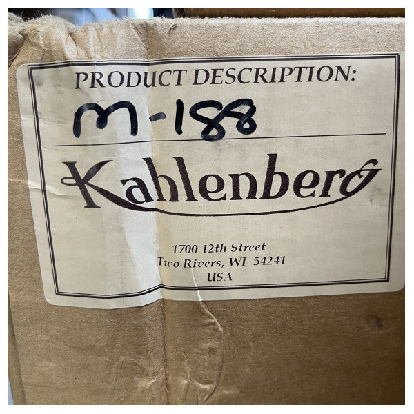 Kahlenberg M-188 75L air receiver kit white