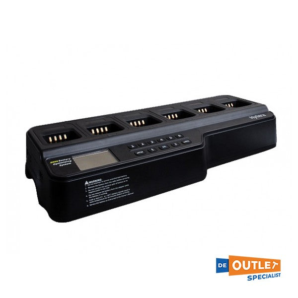 Hytera MCA05 battery optimizing system 6-way charger