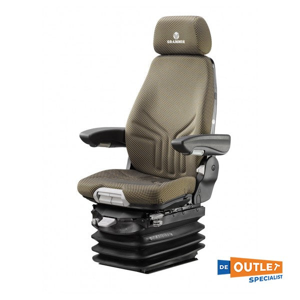 Grammer Actimo XL luchtgeveerde stuurstoel grijs stof (MSG95A/722)