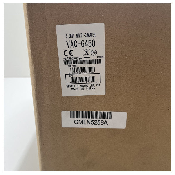Vertex multi 6-unit handheld charger VAC-6450C