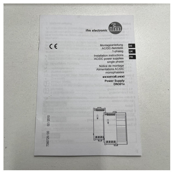 Fuente de alimentación de modo conmutado IFM 24V - DN3011