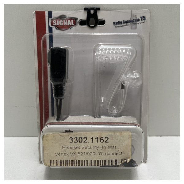 Vertex handheld in-ear headset security - SIGNAL-Y5