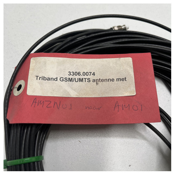 Triband GSM/UMTS antenna with 20m cable 20-HP08HF25