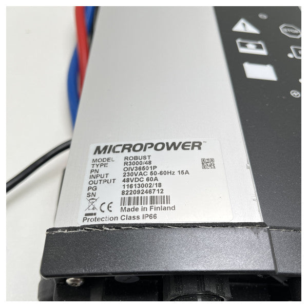 Φορτιστής μπαταριών Micropower R3000/48 3000W/48V - OIV36501P