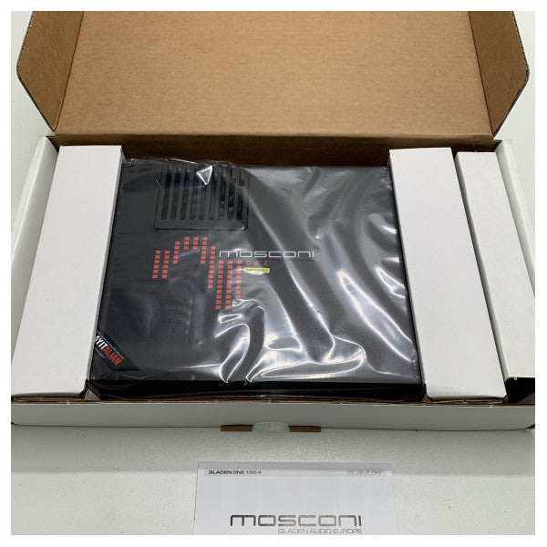 Mosconi ONE 130.4 4x 130W yüksek kaliteli amplifikatör 24V