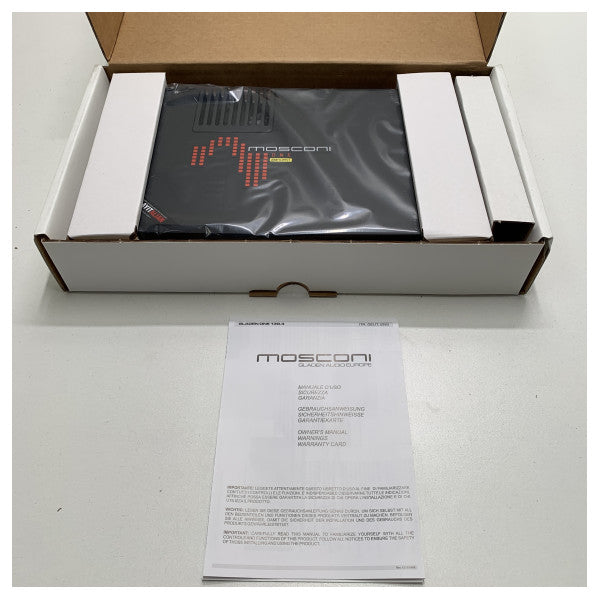 Mosconi ONE 130.4 4x 130W yüksek kaliteli amplifikatör 24V