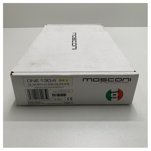Mosconi ONE 130.4 4x 130W high quality amplifier 24V