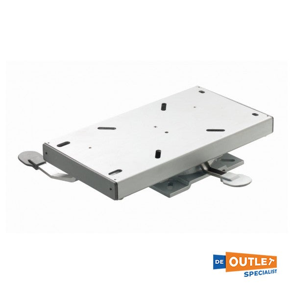 Vetus Aluminium-Drehplatte mit Schlitten für Tisch-/Steuerstuhlbein - PCBS