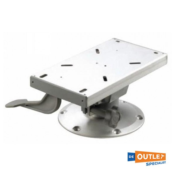 قاعدة مقعد الدفة من الألومنيوم القابل للتعديل من الألومنيوم Vetus مع انزلاق/دوران - PCS15