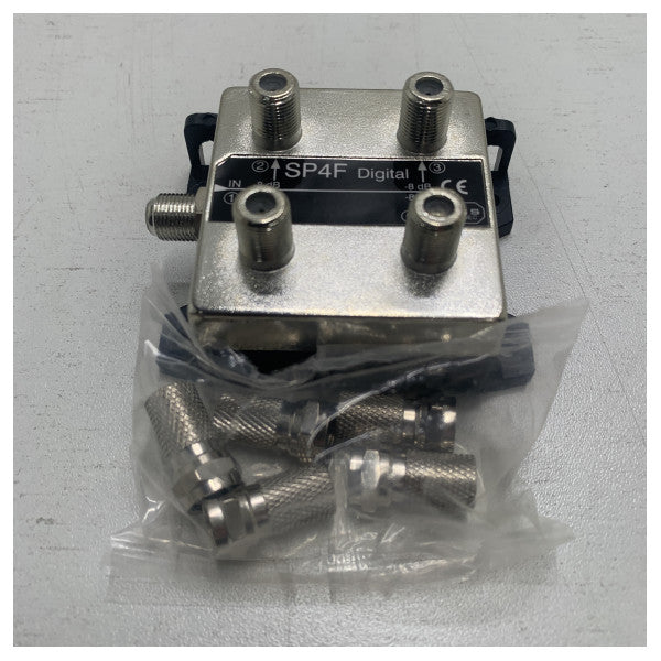 Cobham Sailor 4-way SP4F splitter με θωράκιση - 201555
