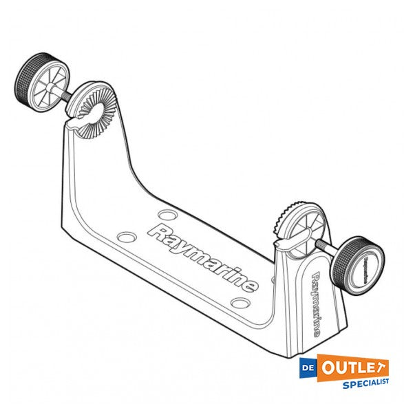 Raymarine Axiom 12 Pro and ES12 Mounting Bracket with Knobs