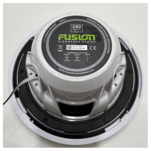 Ηχεία υπογραφής Fusion Marine 7,7 ιντσών 200W λευκό - SG-F772W