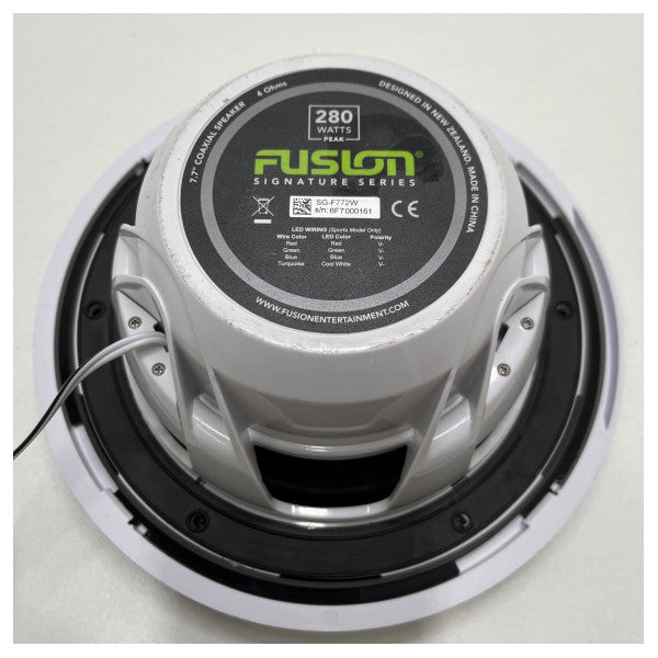 Fusion Marine 7.7 inch 200W signature speakers white - SG-F772W