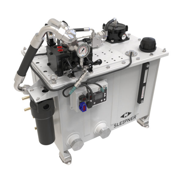 Side Power hydraulisk bogpropeller- och akterpropellersats 250 KGF - 24V